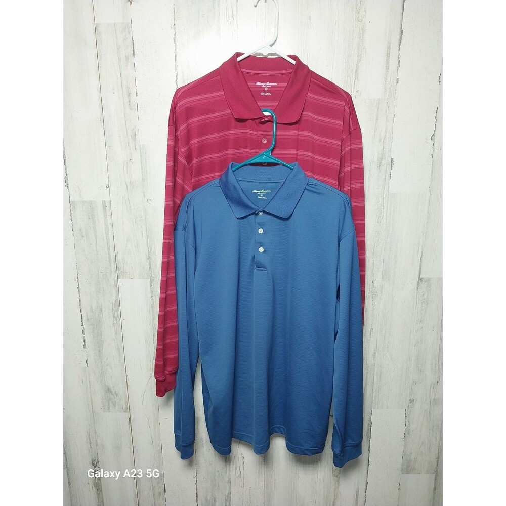 Tommy Armour Dri Logic Polo Long Sleeve Lot Of 2 XL